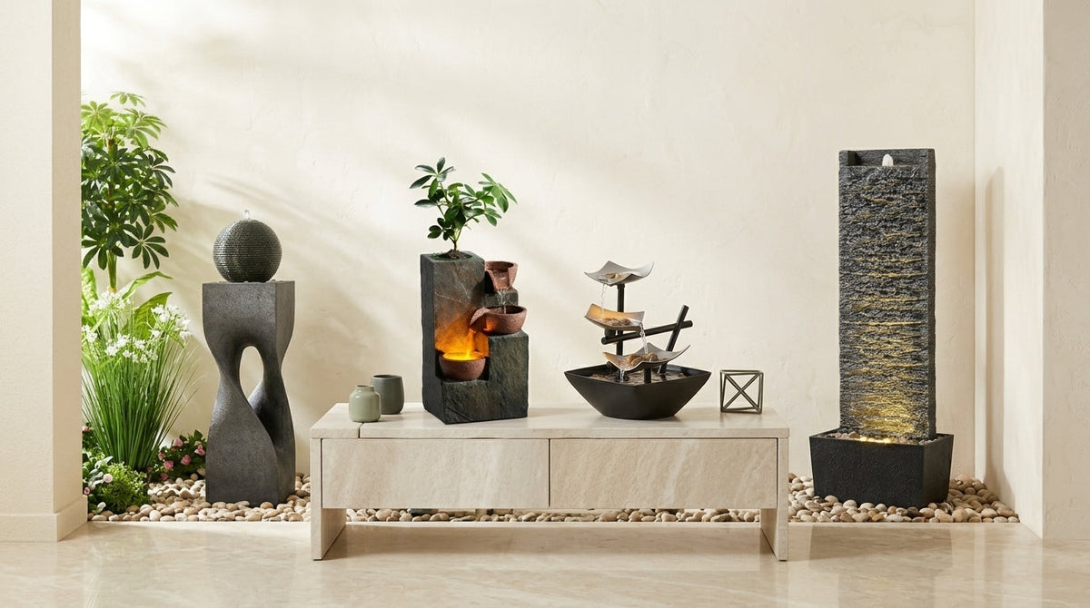 Indoor Waterfalls & Fountains